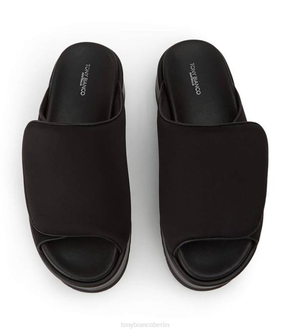 Sandalen| de Tony Bianco Frauen Roxana-Sandalen schwarzes Scuba 4624623